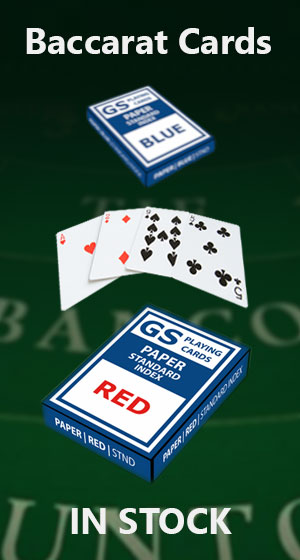 Baccarat Cards Banner